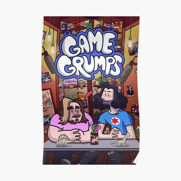 Game Grumps Ten Minute Power Hour Poster Poster RB2507 product Offical game grumps Merch
