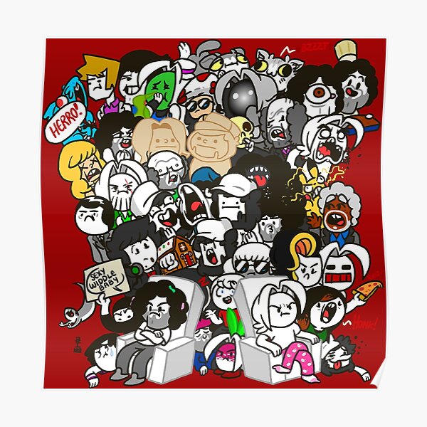 Game Grumps 50 Poster RB2507 product Offical game grumps Merch
