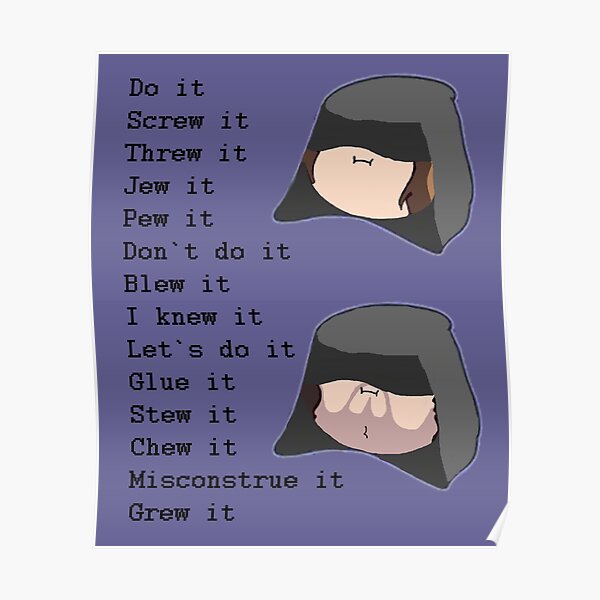 Game Grumps- Do It (Palpatine) Poster RB2507 product Offical game grumps Merch