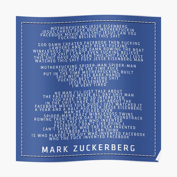 MARK ZUCKERBERG! - Game Grumps Poster RB2507 product Offical game grumps Merch