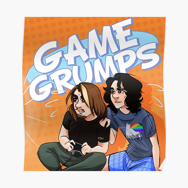Game Grumps Poster RB2507 product Offical game grumps Merch