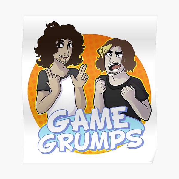 game grumps Poster RB2507 product Offical game grumps Merch
