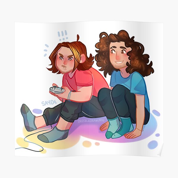 game grumps Poster RB2507 product Offical game grumps Merch