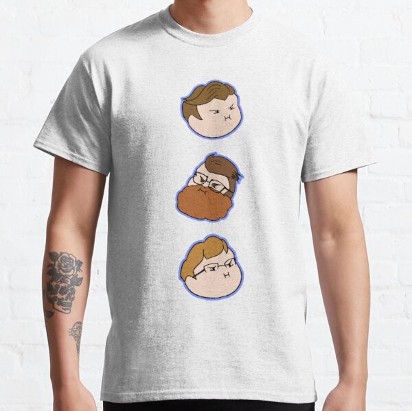 McElroy Brothers Grump Head Icons Classic T-Shirt RB2507 product Offical game grumps Merch