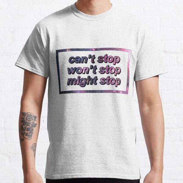 Game Grumps - Can't Stop Won't Stop Might Stop Classic T-Shirt RB2507 product Offical game grumps Merch