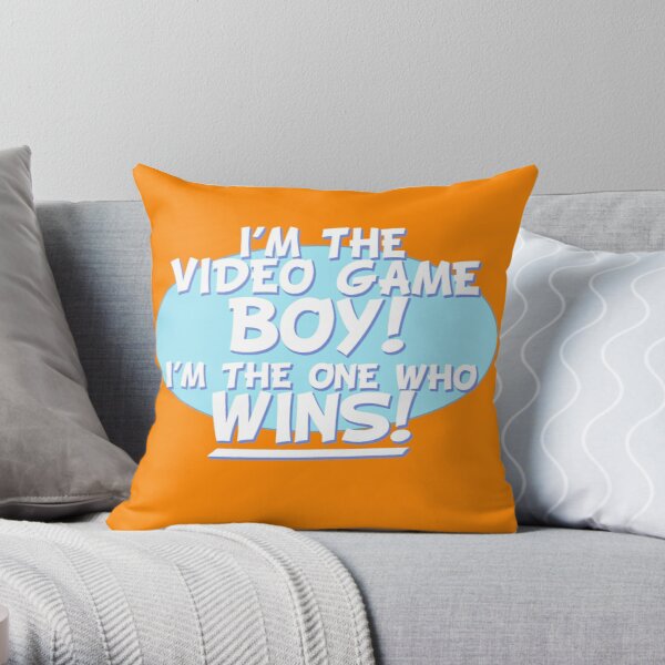 I'm the Video Game Boy, I'm the One Who Wins Grumps Shirt Throw Pillow RB2507 product Offical game grumps Merch