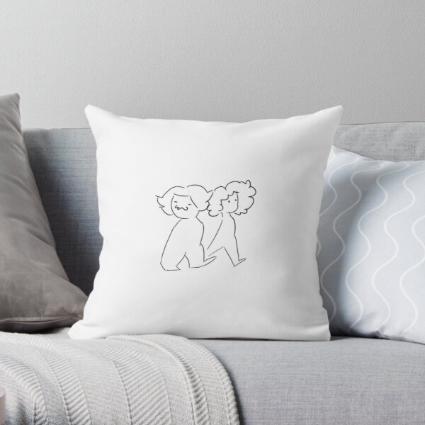 Game Grumps Doodle Throw Pillow RB2507 product Offical game grumps Merch