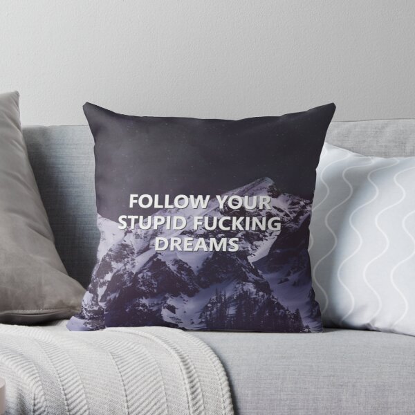 Game Grumps - Follow Your Dreams Throw Pillow RB2507 product Offical game grumps Merch